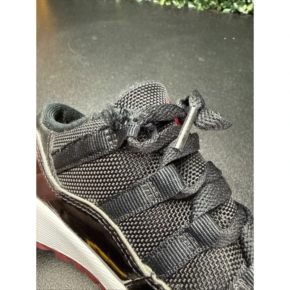 Nike Air Jordan 11 Retro Low Bred Toddler 10C Black Red FV5120-006